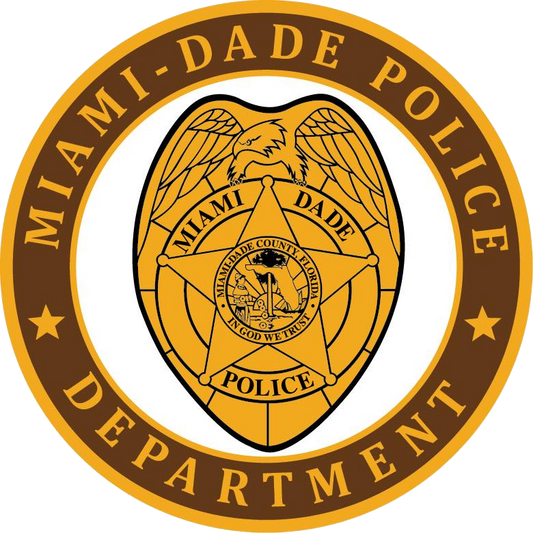 The Original Badge Wallet - Fits the US Miami-Dade Police Badge Wallet