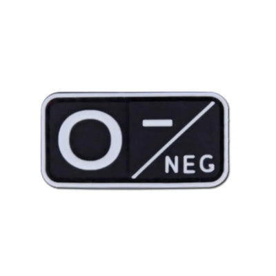 Blood Type - Velcro Tac Patch