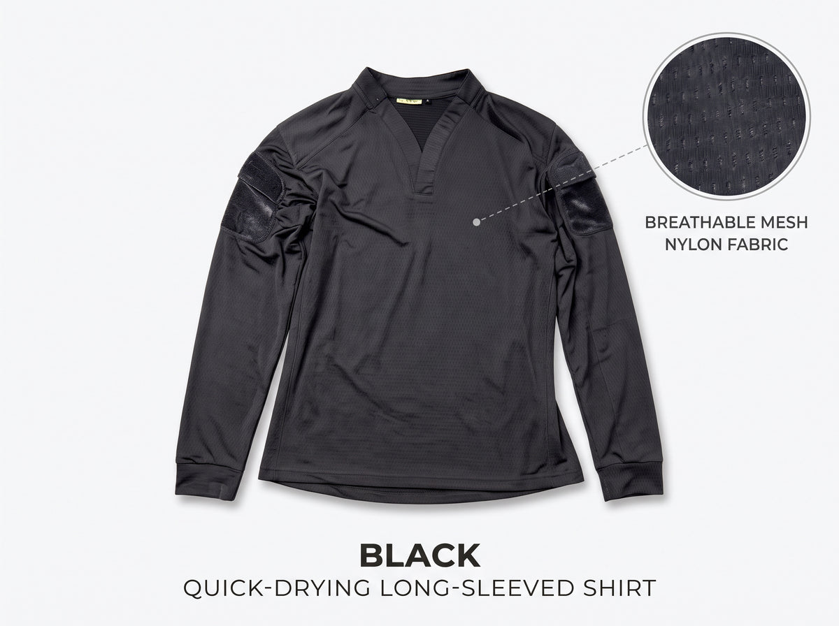 Performance Quick-Dry Tactical Long Sleeve