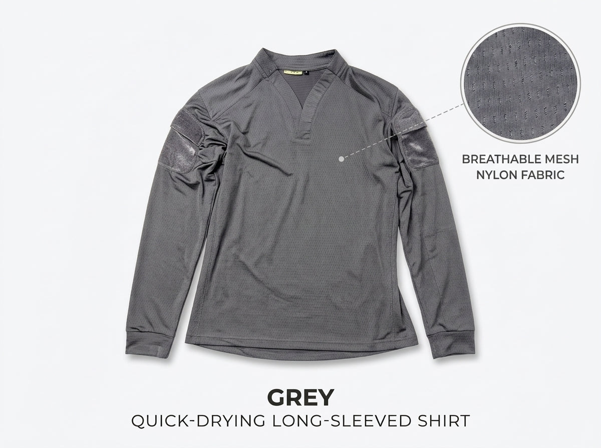 Performance Quick-Dry Tactical Long Sleeve