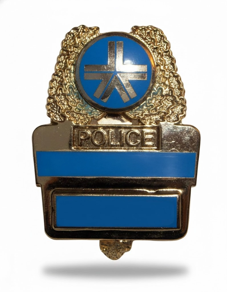 The Original Badge Wallet - Fits the Montreal Police Service Badge / Service de Police de la Ville de Montréal SPVM Badge