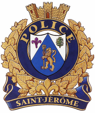 The Original Badge Wallet - Fits the Saint Jerome Police