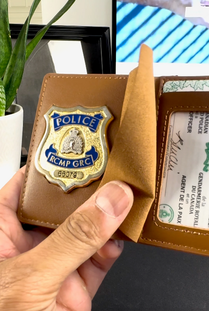 The Original Badge Wallet - Fits the RCMP Badge