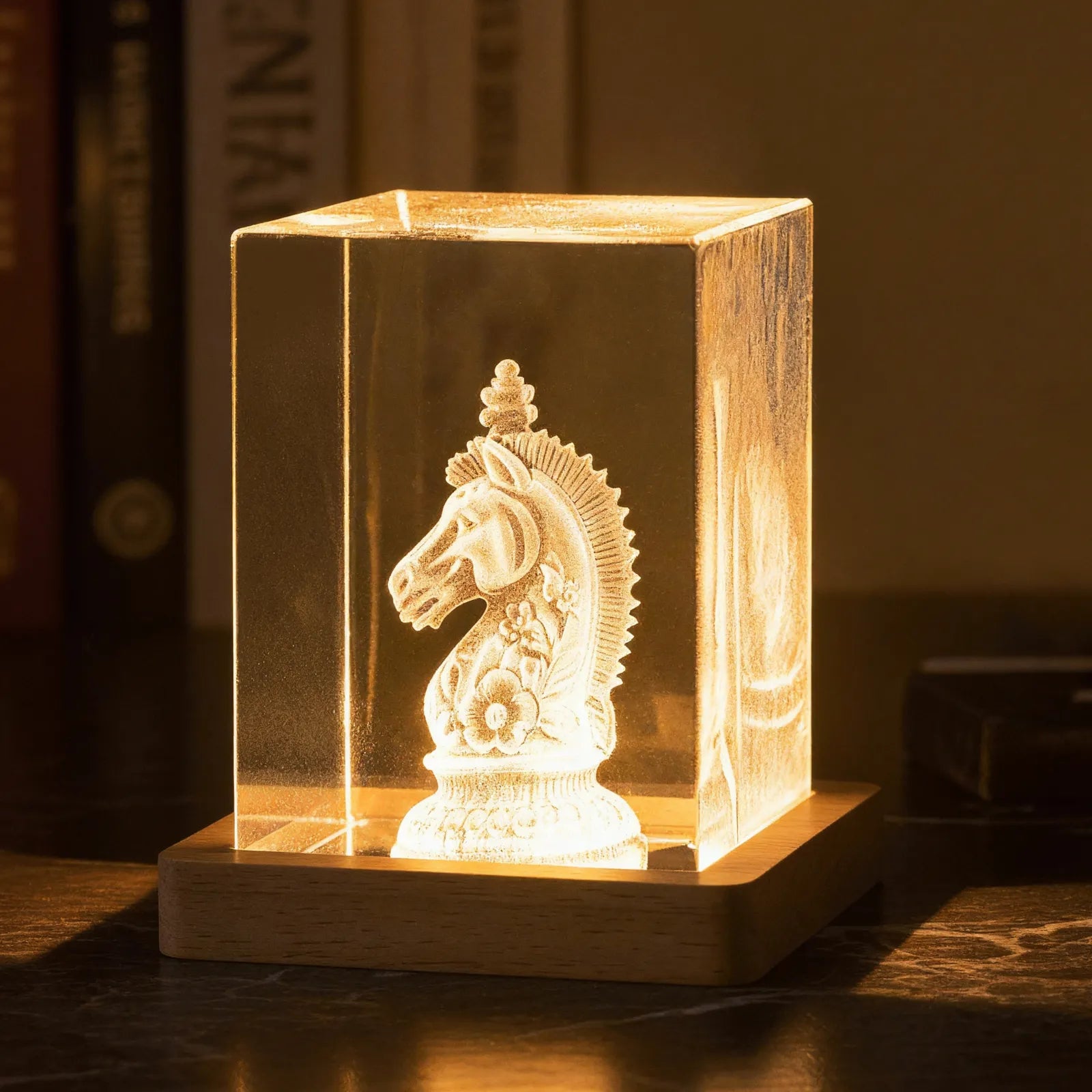 The Legacy Crystal — 3D Laser Engraved