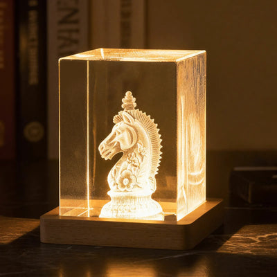 The Legacy Crystal — 3D Laser Engraved
